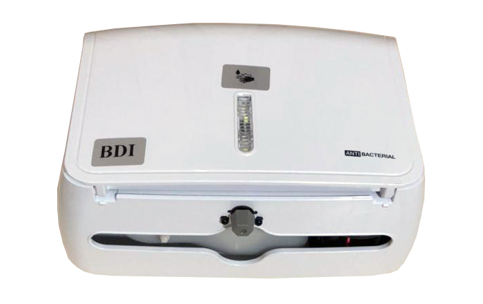 bdi touch less dispenser